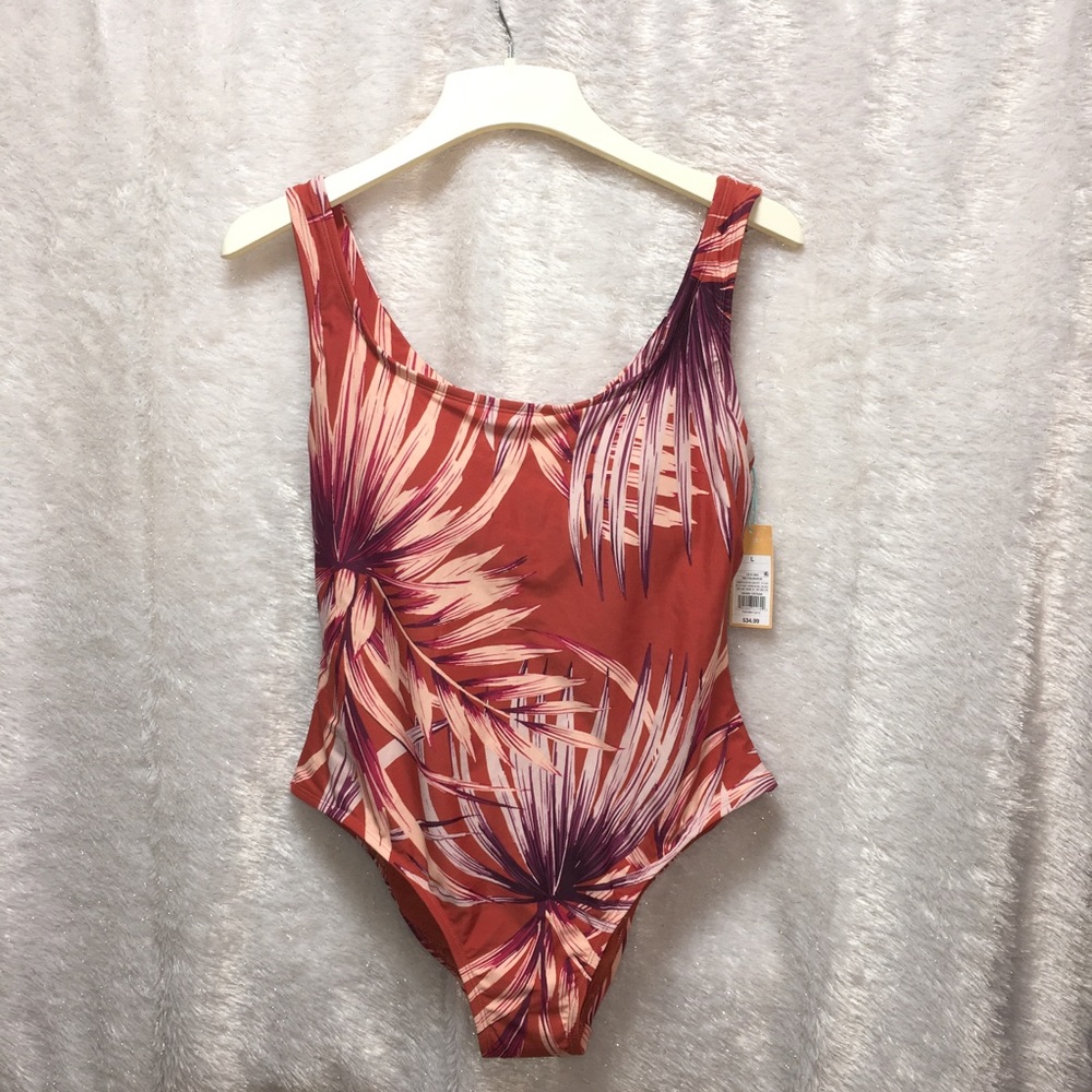 NWT Kona Sol Tropical One Piece Swimsuit